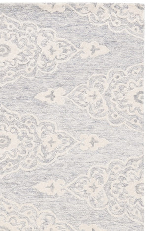 Safavieh Ebony Hand Tufted Wool Transitional Oriental Area Rug in Ivory for Living Room EBN655F-5