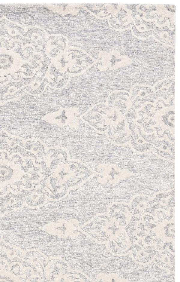 Safavieh Ebony Hand Tufted Wool Transitional Oriental Area Rug in Ivory for Living Room EBN655F-5