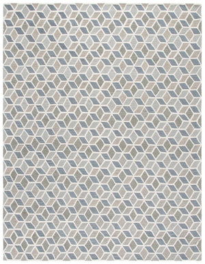 Safavieh Ebony Hand Tufted Wool Cotton Geometric Area Rug for Living Room or Dining Space EBN656F-8