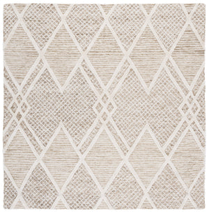 Safavieh Ebony Hand-tufted Area Rug - Luxurious Wool And Cotton Blend For Modern Home Decor And Comfort Beige ,Ivory 85% Wool,15% Cotton Ebn706b-28