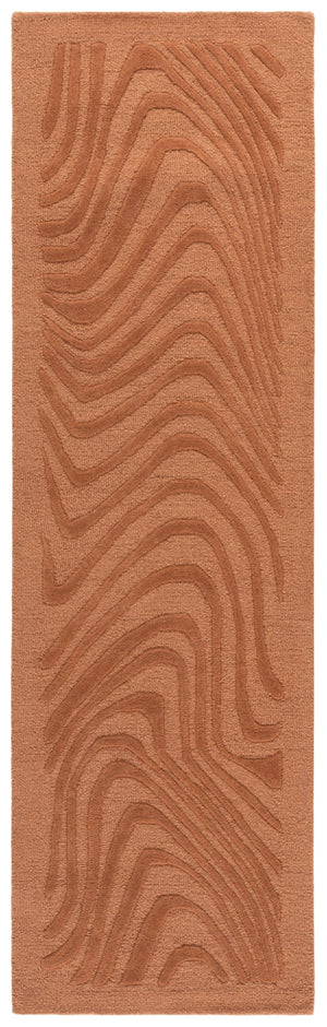 Safavieh Ebony Hand-tufted Area Rug - Stylish Wool Pile For Cozy Living Spaces, Perfect For Modern Interiors Rust Wool Pile Ebn725p-6r