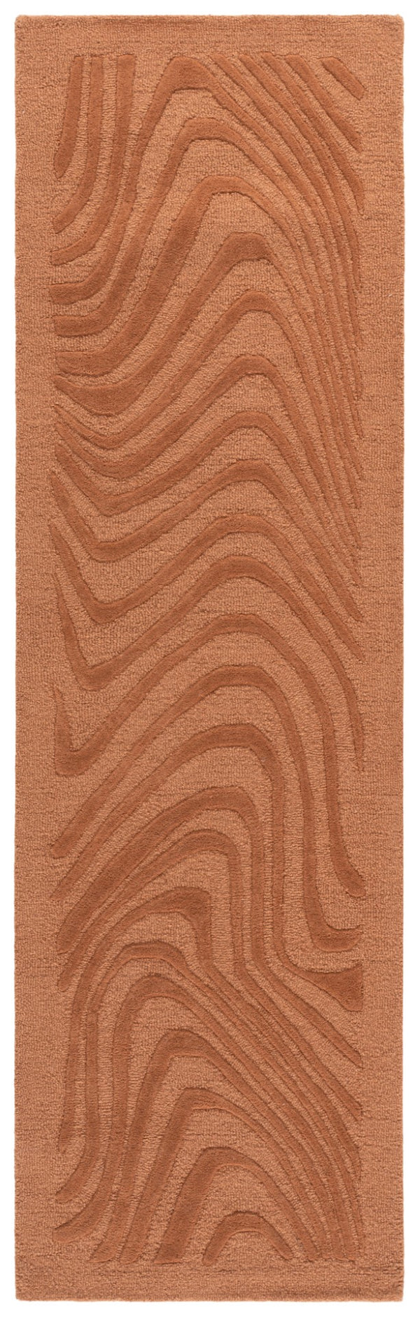 Safavieh Ebony Hand-tufted Area Rug - Stylish Wool Pile For Cozy Living Spaces, Perfect For Modern Interiors Rust Wool Pile Ebn725p-6r