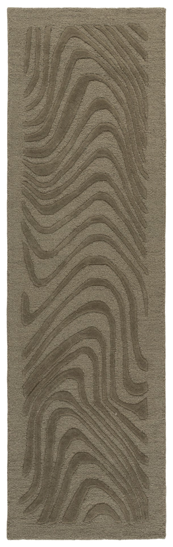 Safavieh Ebony Hand-tufted Area Rug - Stylish Wool Pile For Cozy Living Spaces, Perfect For Modern Interiors Green Wool Pile Ebn725y-6r