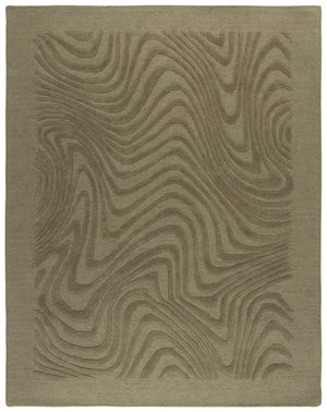 Safavieh Ebony Hand-tufted Area Rug - Stylish Wool Pile For Cozy Living Spaces, Perfect For Modern Interiors Green Wool Pile Ebn725y-6r