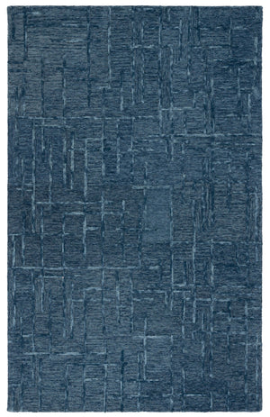 Safavieh Ebony Luxurious Hand-tufted Area Rug - Artisan Crafted, Soft Wool Blend, Timeless Design For Any Room Navy 80% Wool 10% Cotton Ebn750n-28