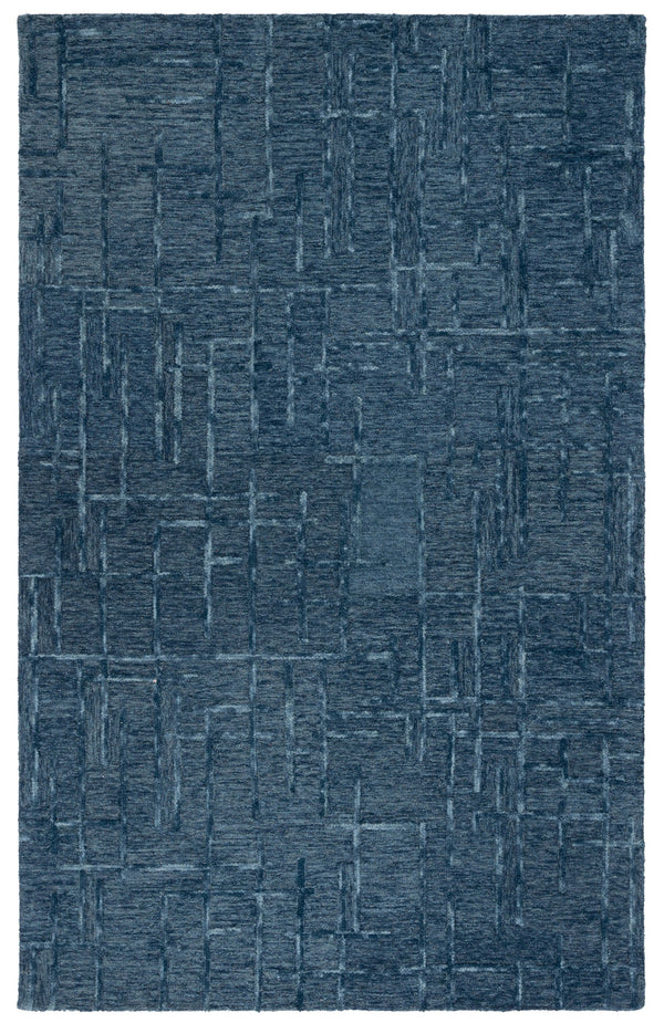 Safavieh Ebony Luxurious Hand-tufted Area Rug - Artisan Crafted, Soft Wool Blend, Timeless Design For Any Room Navy 80% Wool 10% Cotton Ebn750n-28