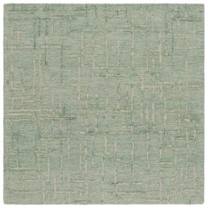 Safavieh Ebony Luxurious Hand-tufted Area Rug - Artisan Crafted, Soft Wool Blend, Timeless Design For Any Room Green 80% Wool 10% Cotton Ebn750y-5