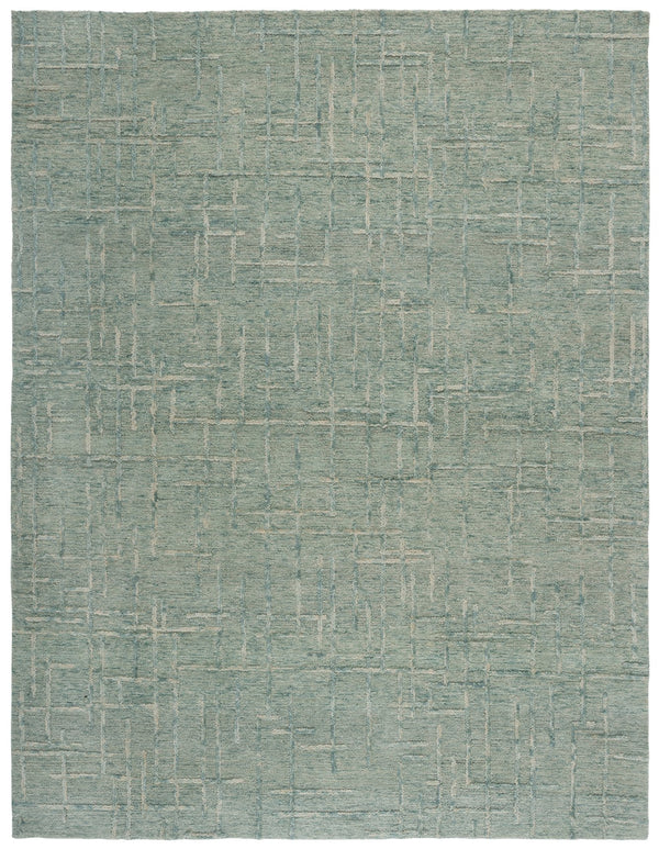 Safavieh Ebony Luxurious Hand-tufted Area Rug - Artisan Crafted, Soft Wool Blend, Timeless Design For Any Room Green 80% Wool 10% Cotton Ebn750y-5