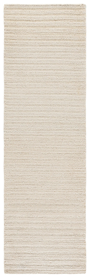 Safavieh Ebony Ivory Hand-Tufted Wool Runner For Hallways — 12Mm Pile, Natural Cotton Blend, Timeless Style 2'-3" x 8'-0" EBN753A-28