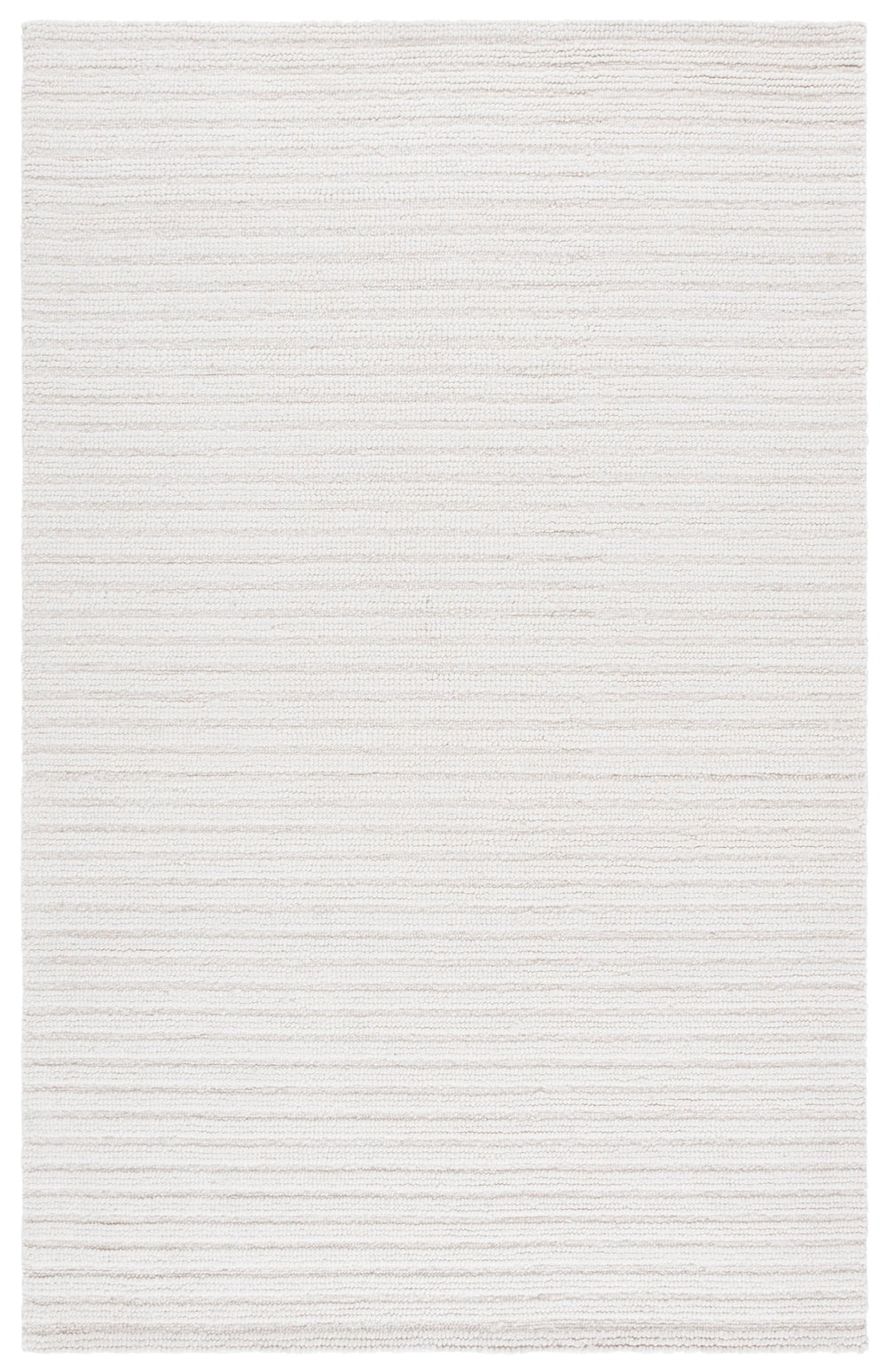 Safavieh Ebony Ivory Round Area Rug — Hand‑Tufted Wool‑Cotton Blend, Low‑Profile 12Mm Pile, Timeless Elegance 6'-0" x 6'-0" EBN753A-6R