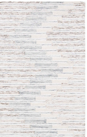 Safavieh Ebony Hand‑Tufted Grey Sage Area Rug — Wool Cotton Low‑Pile Square Rug, Scandinavian Modern Elegance 6'-0" x 6'-0" EBN754F-6SQ