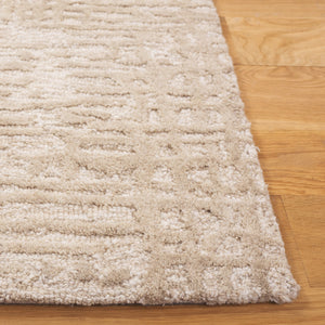 Safavieh Ebony Handtufted Runner Rug – Timeless Elegance With Abstract Patterns For A Stylish Home Decor Upgrade Beige ,Ivory 80% Wool 20% Cotton Ebn775b-5