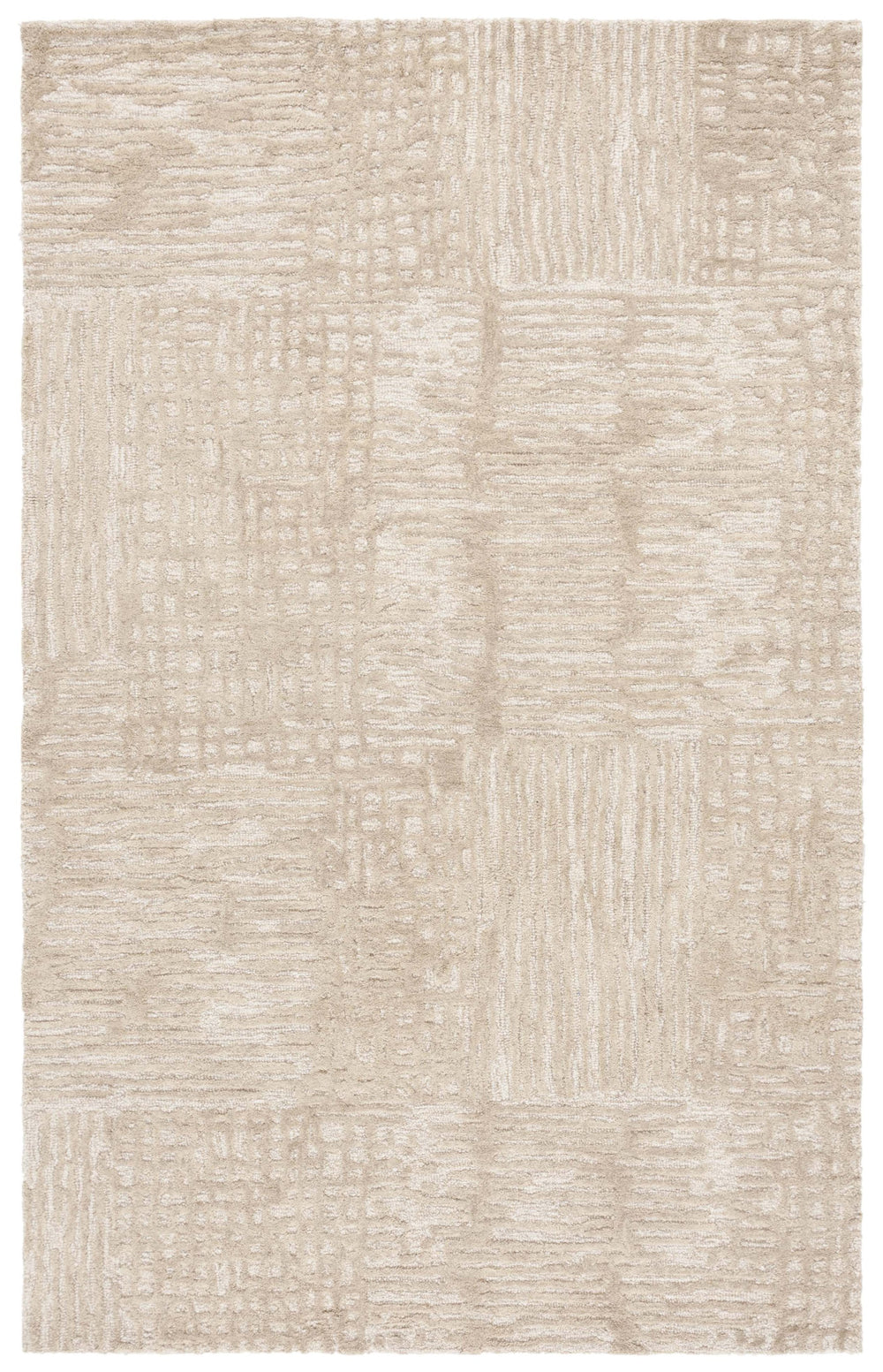 Safavieh Ebony Handtufted Runner Rug – Timeless Elegance With Abstract Patterns For A Stylish Home Decor Upgrade Beige ,Ivory 80% Wool 20% Cotton Ebn775b-5