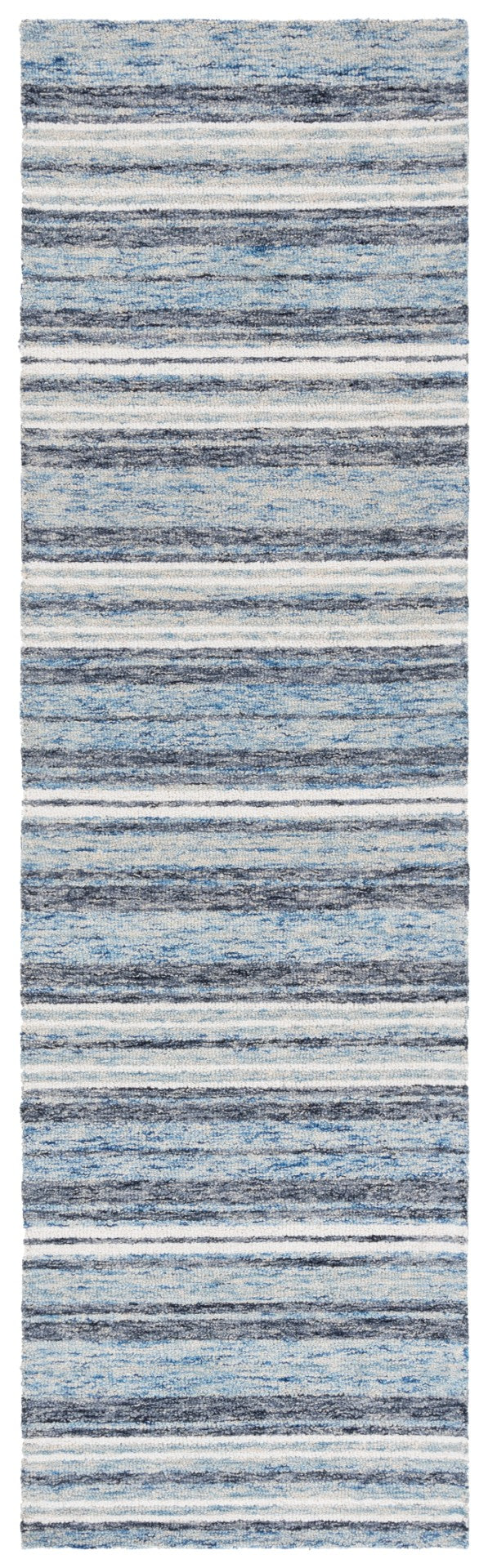 Safavieh Ebony Handtufted Wool And Cotton Area Rug - Elegant Design For Living Room Or Bedroom Decor Blue ,Beige 80% Wool 20% Cotton Ebn777m-6
