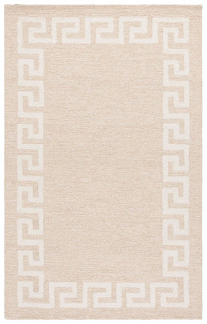 Safavieh Ebony Hand-tufted Area Rug – Luxurious Wool & Cotton Blend With Classic Greek Key Design For Your Home Beige ,Ivory 80% Wool 20% Cotton Ebn780b-6