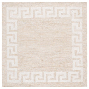 Safavieh Ebony Hand-tufted Area Rug – Luxurious Wool & Cotton Blend With Classic Greek Key Design For Your Home Beige ,Ivory 80% Wool 20% Cotton Ebn780b-6