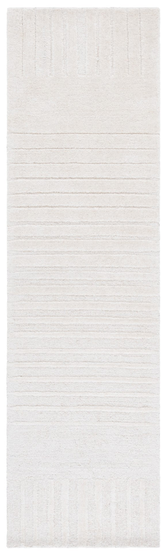 Safavieh Ebony Hand-tufted Area Rug - Luxurious Wool-cotton Blend, Elegant Design For Any Living Space Ivory Wool & Cotton Ebn820a-4