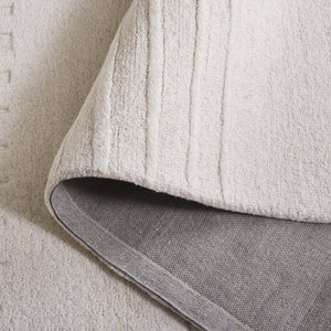 Safavieh Ebony Hand-tufted Runner Rug - Luxurious Wool And Cotton Blend, Timeless Elegance For Any Space Ivory Wool & Cotton Ebn820a-5