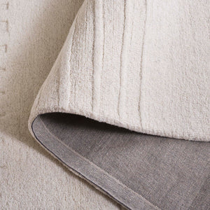Safavieh Ebony Hand-tufted Area Rug - Luxurious Wool-cotton Blend, Elegant Design For Any Living Space Ivory Wool & Cotton Ebn820a-4
