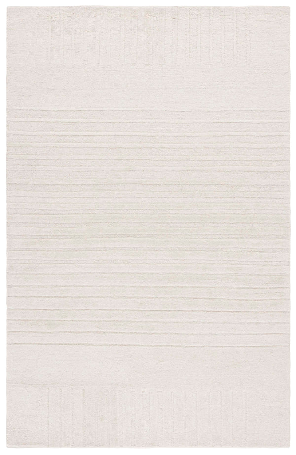 Safavieh Ebony Hand-tufted Runner Rug - Luxurious Wool And Cotton Blend, Timeless Elegance For Any Space Ivory Wool & Cotton Ebn820a-5