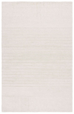 Safavieh Ebony Hand-tufted Area Rug - Luxurious Wool-cotton Blend, Elegant Design For Any Living Space Ivory Wool & Cotton Ebn820a-4