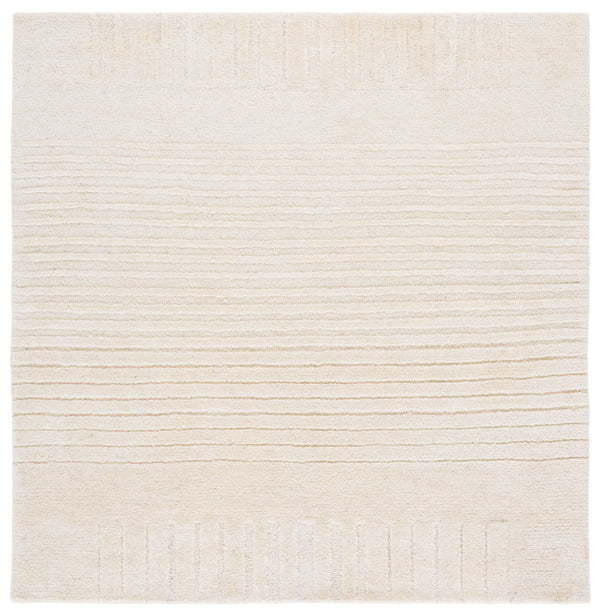 Safavieh Ebony Hand-tufted Runner Rug - Luxurious Wool And Cotton Blend, Timeless Elegance For Any Space Ivory Wool & Cotton Ebn820a-6sq