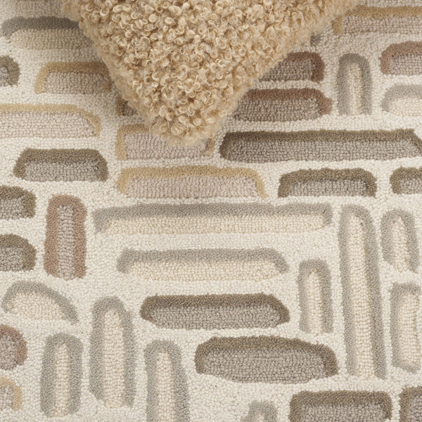 Safavieh Ebony Exquisite Hand-tufted Area Rug In Earthy Tones For Timeless Elegance And Comfort Beige ,Ivory 80% Wool 20% Cotton Ebn850b-28