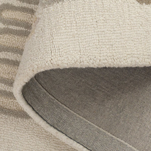 Safavieh Ebony Hand-tufted Area Rug – Luxurious Wool & Cotton Blend, Elegant Design For Cozy Home Décor Beige ,Ivory 80% Wool 20% Cotton Ebn850b-6