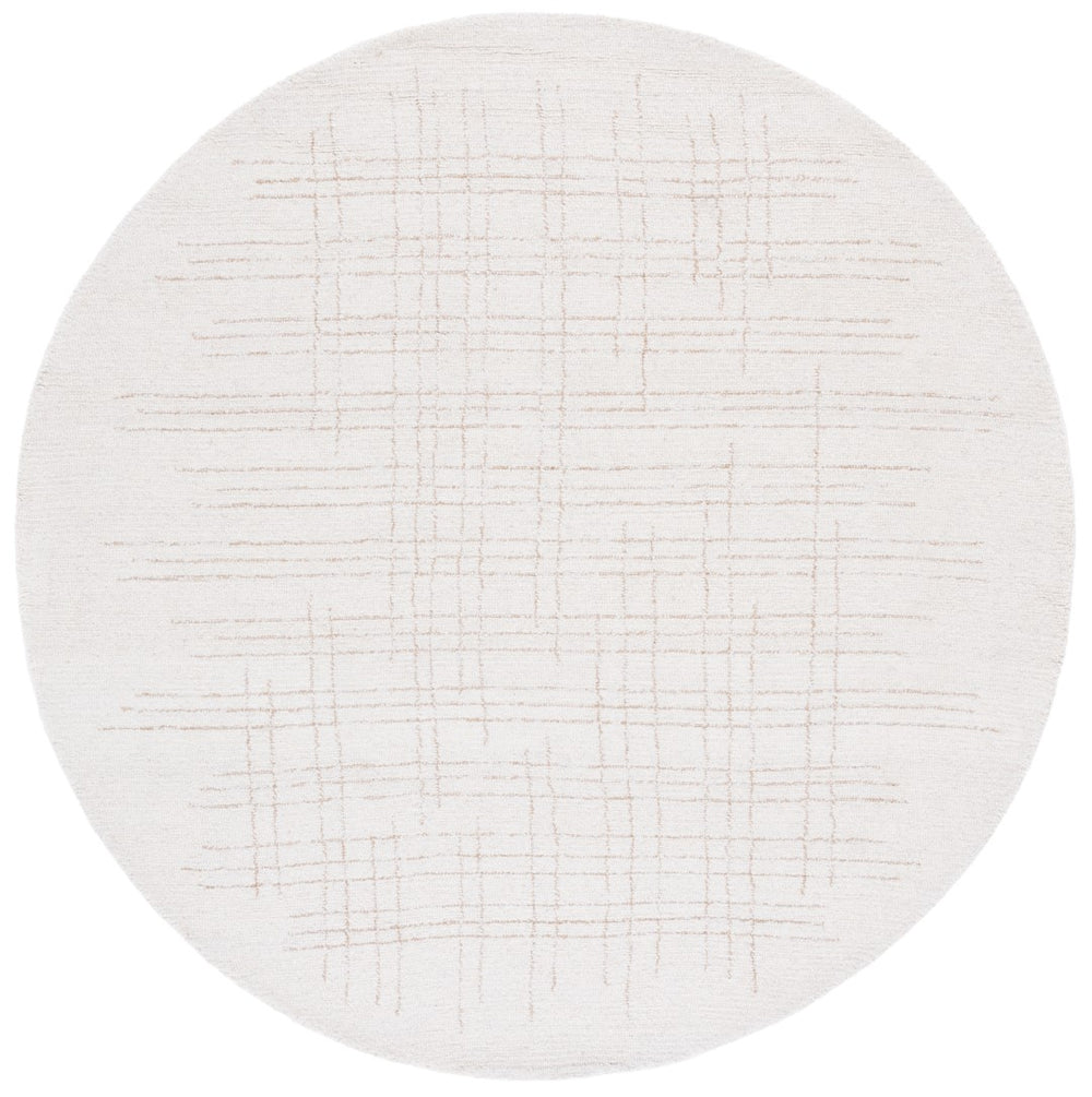 Safavieh Ebony 851a Ivory Grey Ivory ,Grey 70% Wool 20% Cotton 10% Jute Ebn851a-8