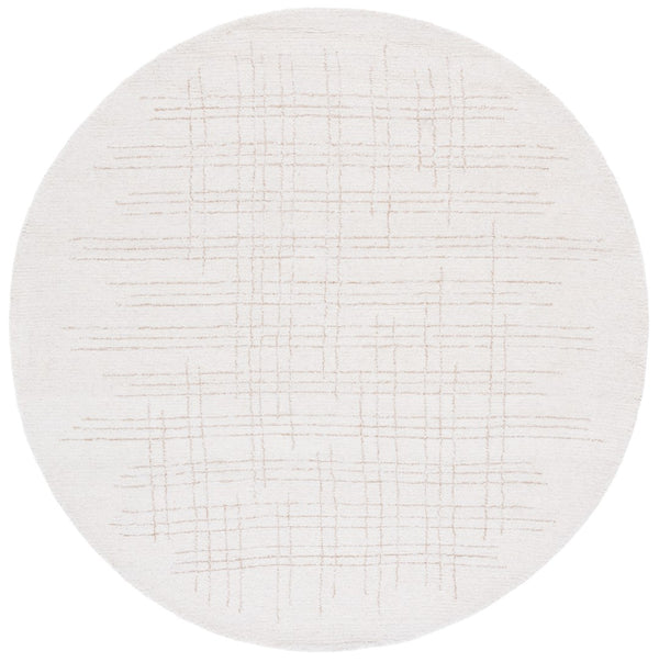 Safavieh Ebony 851a Ivory Grey Ivory ,Grey 70% Wool 20% Cotton 10% Jute Ebn851a-8