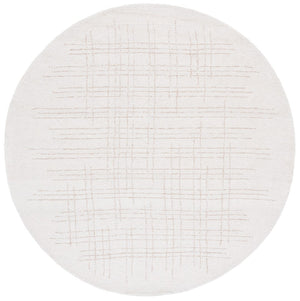 Safavieh Ebony Hand-tufted Area Rug - Elegant Artisan Design In Soft Natural Hues For Stylish Home Decor Ivory ,Grey 70% Wool 20% Cotton 10% Jute Ebn851a-4