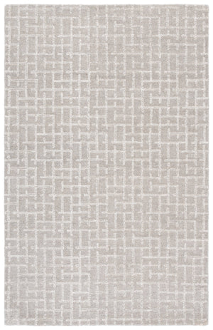 Safavieh Ebony Hand-Tufted Grey Wool-Cotton Rug — Low-Profile, Durable Softness For Living Rooms & Bedrooms 3'-0" x 5'-0" EBN855F-3