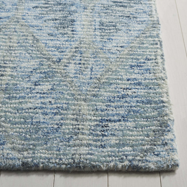 Safavieh Ebony Exquisite Hand-tufted Area Rug In Elegant Blue - Luxurious Wool And Cotton Blend For Your Home Light Blue 80% Wool,20% Cotton Ebn909l-8