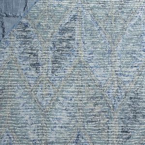 Safavieh Ebony Exquisite Hand-tufted Area Rug In Elegant Blue - Luxurious Wool And Cotton Blend For Your Home Light Blue 80% Wool,20% Cotton Ebn909l-8