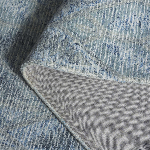 Safavieh Ebony Exquisite Hand-tufted Area Rug In Elegant Blue - Luxurious Wool And Cotton Blend For Your Home Light Blue 80% Wool,20% Cotton Ebn909l-8