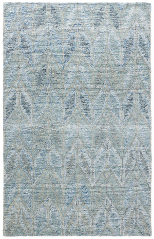Safavieh Ebony Exquisite Hand-tufted Area Rug In Elegant Blue - Luxurious Wool And Cotton Blend For Your Home Light Blue 80% Wool,20% Cotton Ebn909l-8
