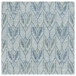 Safavieh Ebony Exquisite Hand-tufted Area Rug In Elegant Blue - Luxurious Wool And Cotton Blend For Your Home Light Blue 80% Wool,20% Cotton Ebn909l-8