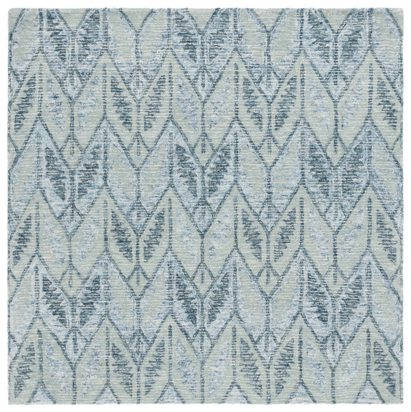 Safavieh Ebony Exquisite Hand-tufted Area Rug In Elegant Blue - Luxurious Wool And Cotton Blend For Your Home Light Blue 80% Wool,20% Cotton Ebn909l-8