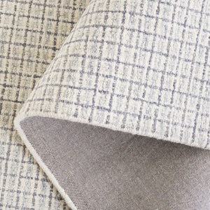 Safavieh Ebony Elegant Hand-tufted Area Rug In Soft Blue And Ivory - Perfect For Modern Home Décor! Light Blue ,Ivory 80% Wool,20% Cotton Ebn910m-3