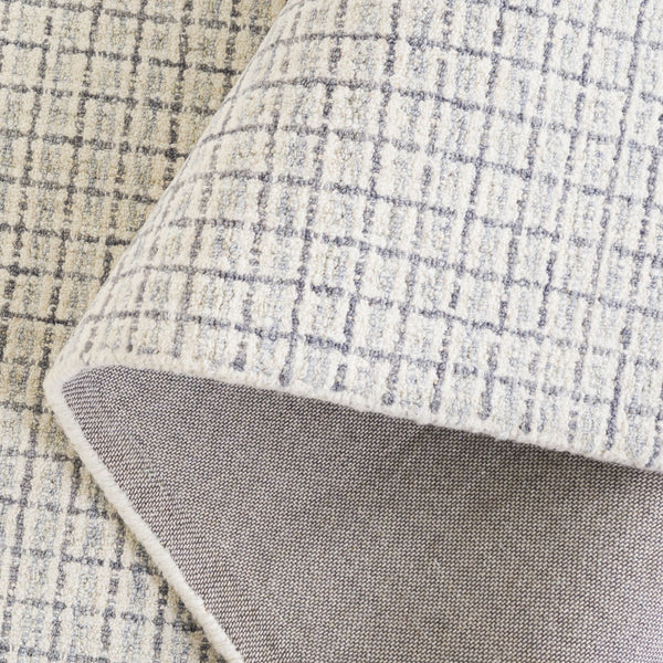 Safavieh Ebony Elegant Hand-tufted Area Rug In Soft Blue And Ivory - Perfect For Modern Home Décor! Light Blue ,Ivory 80% Wool,20% Cotton Ebn910m-3