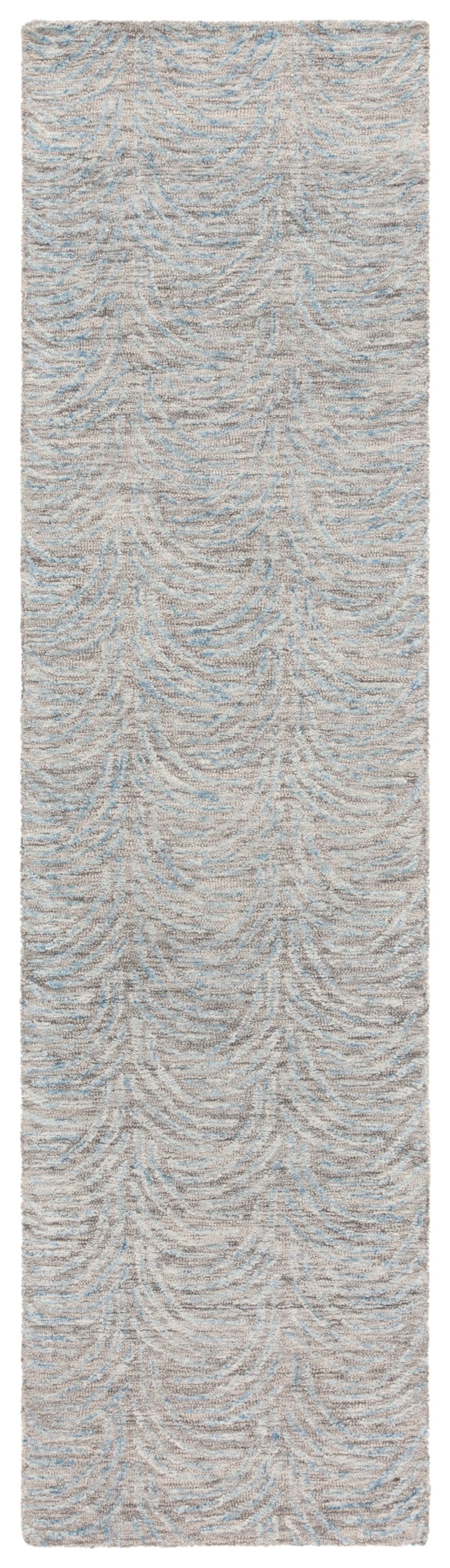 Safavieh Ebony Modern Area Rug – Hand-tufted Wool & Cotton Blend For Effortless Elegance In Any Space Grey ,Beige 80% Wool,20% Cotton Ebn911f-29