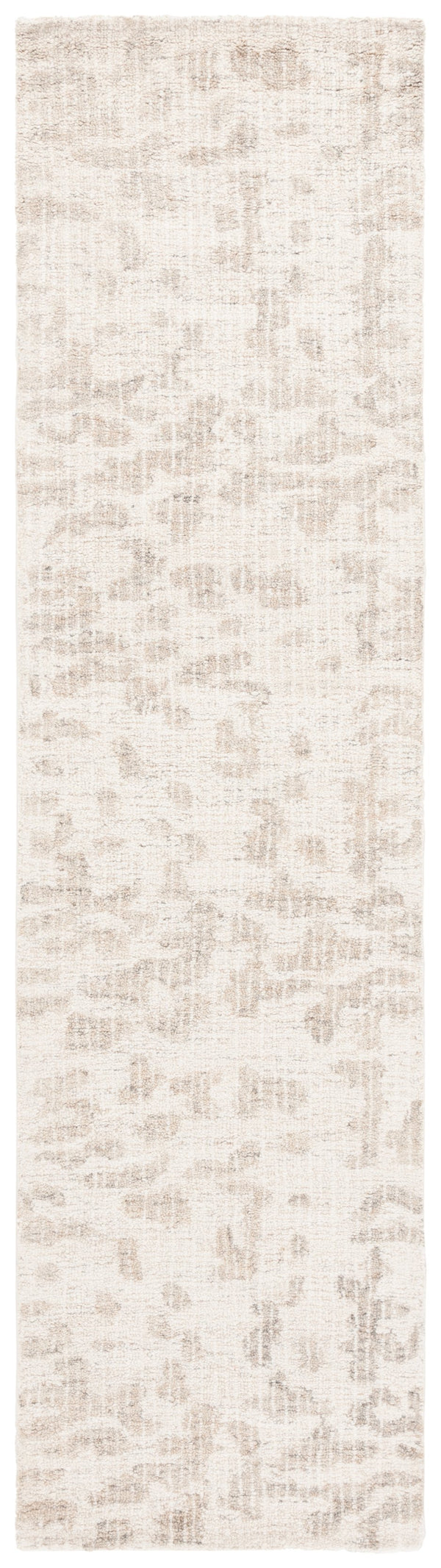 Safavieh Ebony Modern Hand-tufted Area Rug - Luxurious Wool Blend For Contemporary Home Elegance And Comfort Ivory ,Grey 80% Wool,20% Cotton Ebn912f-3