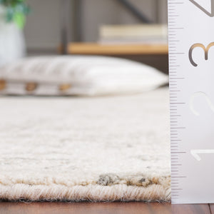 Safavieh Ebony Modern Hand-tufted Area Rug - Luxurious Wool Blend For Contemporary Home Elegance And Comfort Ivory ,Grey 80% Wool,20% Cotton Ebn912f-3