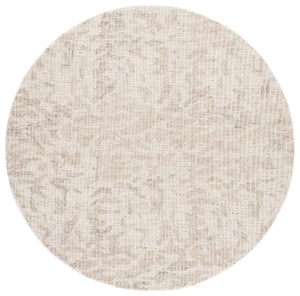 Safavieh Ebony Modern Hand-tufted Area Rug - Luxurious Wool Blend For Contemporary Home Elegance And Comfort Ivory ,Grey 80% Wool,20% Cotton Ebn912f-3