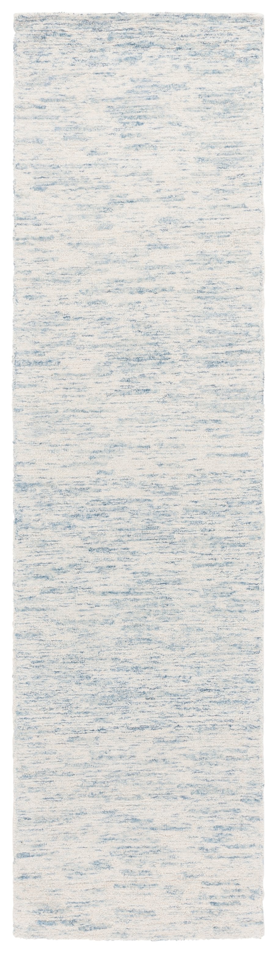 Safavieh Ebony Exquisite Hand-tufted Area Rug In Soft Wool & Cotton Blend For Modern Home Elegance Ivory ,Light Blue 80% Wool,20% Cotton Ebn915a-29