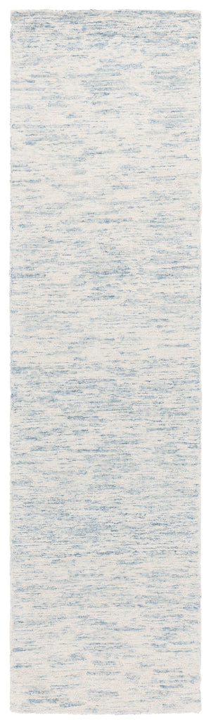 Safavieh Ebony Exquisite Hand-tufted Area Rug In Soft Wool & Cotton Blend For Modern Home Elegance Ivory ,Light Blue 80% Wool,20% Cotton Ebn915a-29
