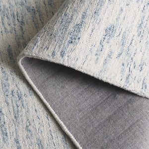 Safavieh Ebony Exquisite Hand-tufted Area Rug In Soft Wool & Cotton Blend For Modern Home Elegance Ivory ,Light Blue 80% Wool,20% Cotton Ebn915a-29