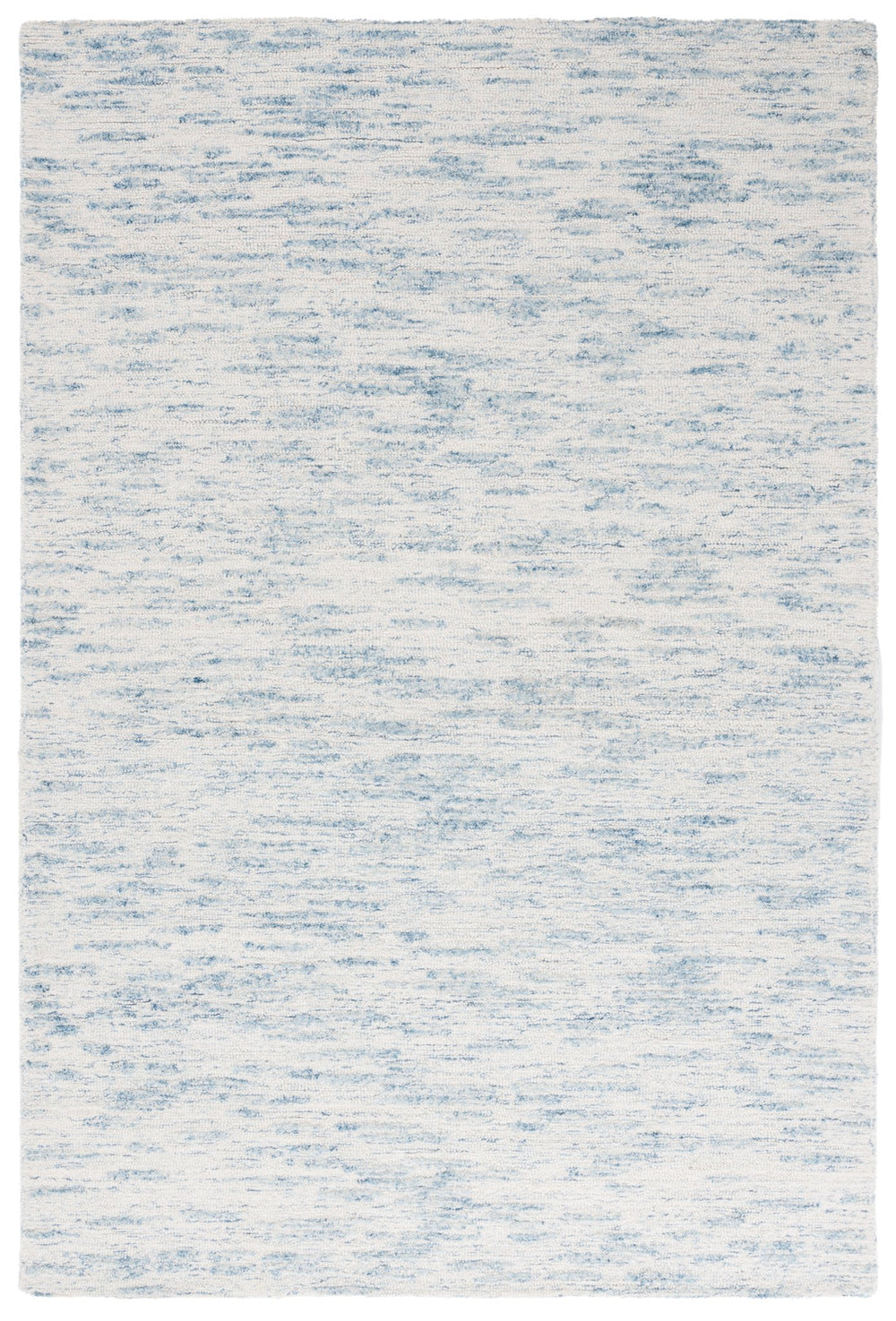 Safavieh Ebony Exquisite Hand-tufted Area Rug In Soft Wool & Cotton Blend For Modern Home Elegance Ivory ,Light Blue 80% Wool,20% Cotton Ebn915a-29