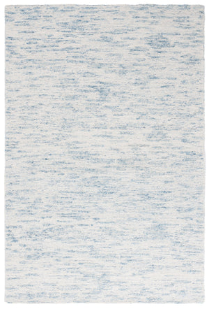 Safavieh Ebony Exquisite Hand-tufted Area Rug In Soft Wool & Cotton Blend For Modern Home Elegance Ivory ,Light Blue 80% Wool,20% Cotton Ebn915a-29