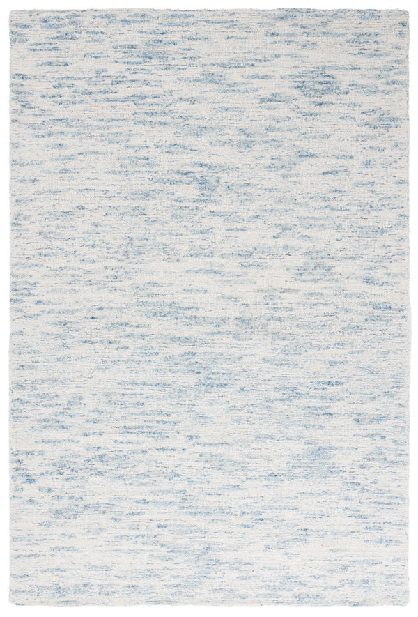 Safavieh Ebony Exquisite Hand-tufted Area Rug In Soft Wool & Cotton Blend For Modern Home Elegance Ivory ,Light Blue 80% Wool,20% Cotton Ebn915a-29